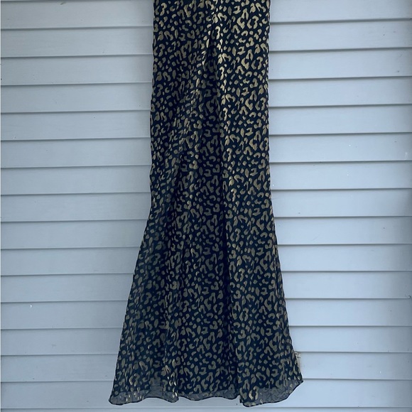 DVF Black and Gold Gown - Picture 5 of 14
